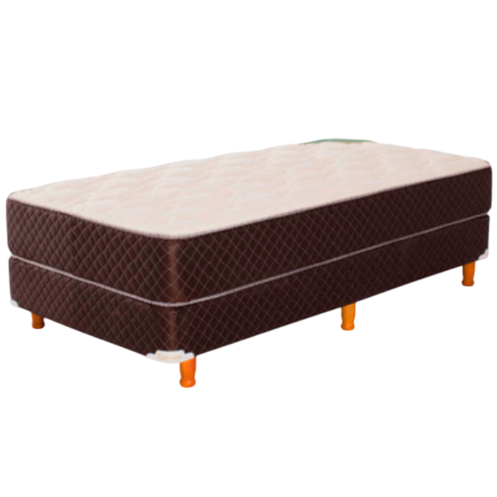 Base Cannon Exclusive + Colchón Cannon Exclusive 1 Plaza y ½ (190x100x25)