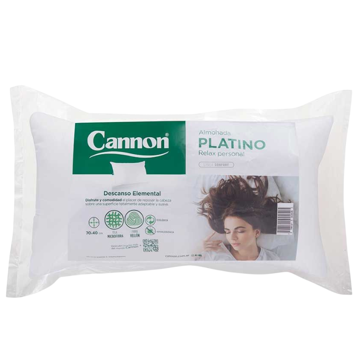 Almohada Cannon Platino 70CM