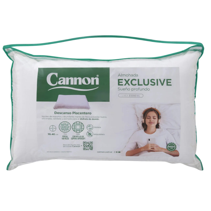 Almohada Cannon Exclusive 70CM