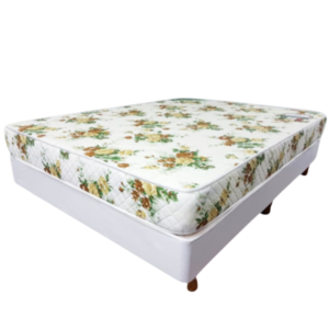 Base Cannon Princess + Colchón Cannon Tropical 2 Plazas y ½(190x140x18)